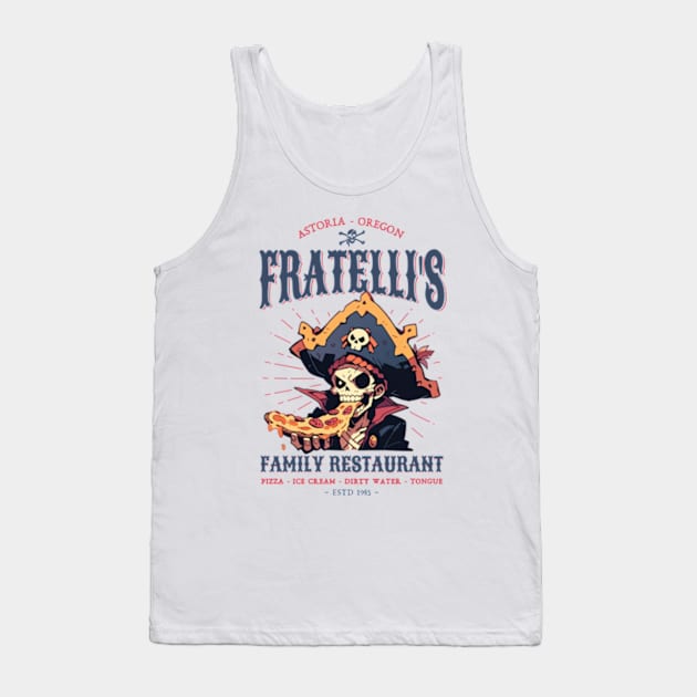 Fratelli's Family Restaurant Tank Top by Three Meat Curry